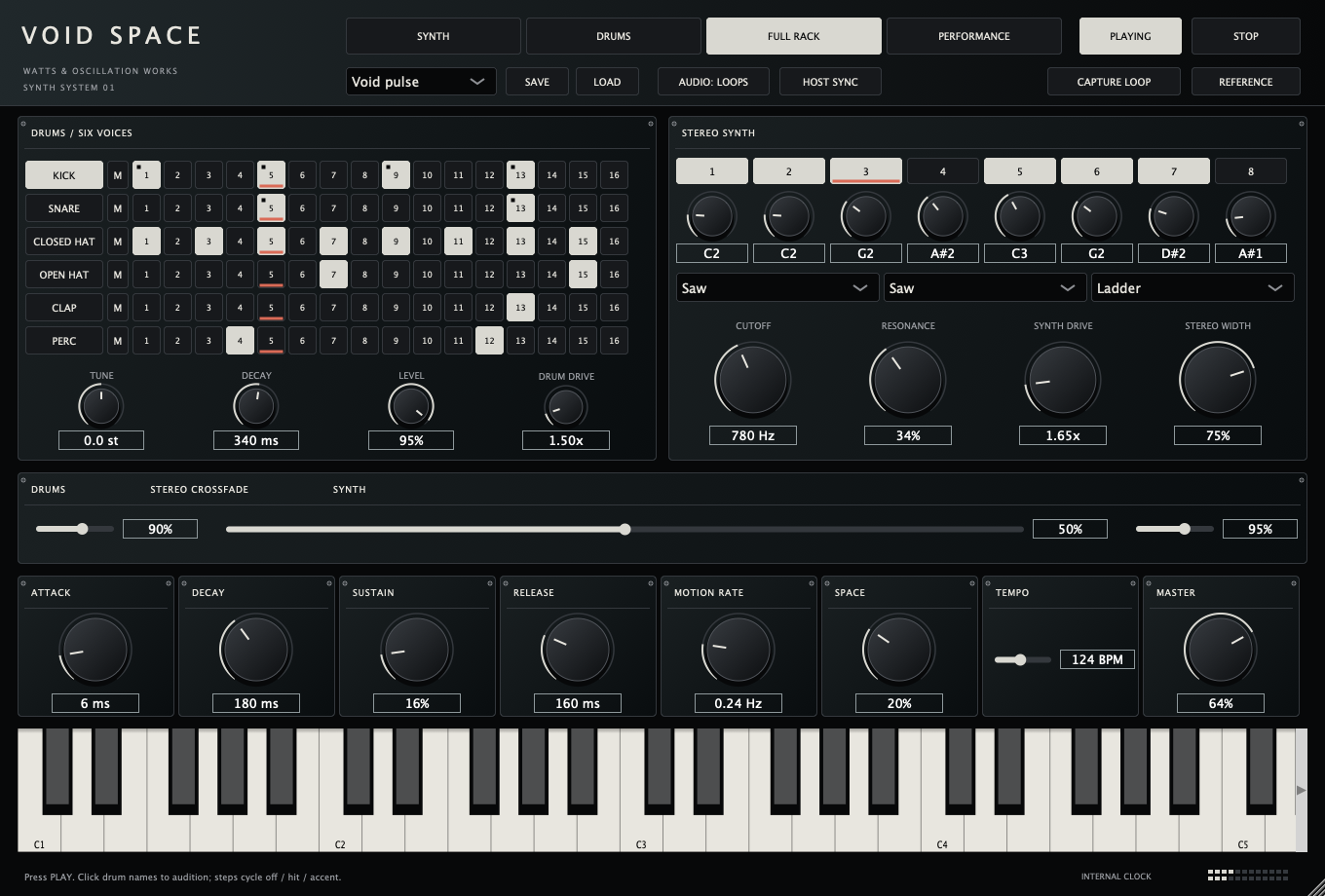 VOID_SPACE System 1 — portfolio preview